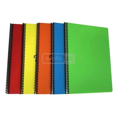 A4 ზომის საკანცელარიო ჟურნალი ზამბარით